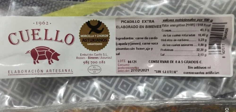 Picadillo extra