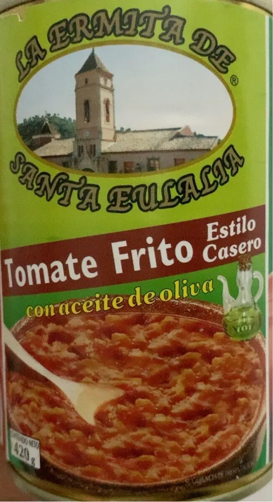 Tomate frito estilo casero con aceite de okiva