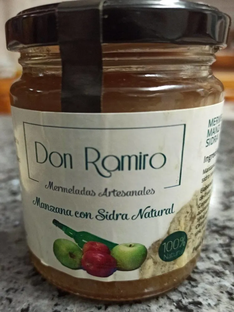 Mermelada con sidra natural