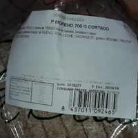 Pan moreno