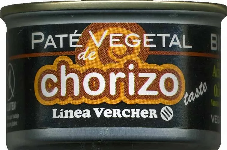 Paté vegetal de chorizo
