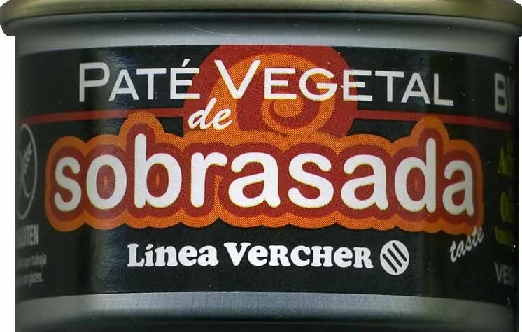 Paté vegetal de sobrasada