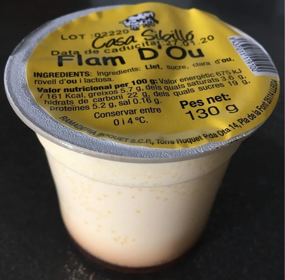 Flan de huevo