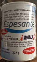 Producto alimenticio para espesar