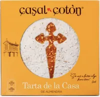 Casal coton tarta de la casa de almendra