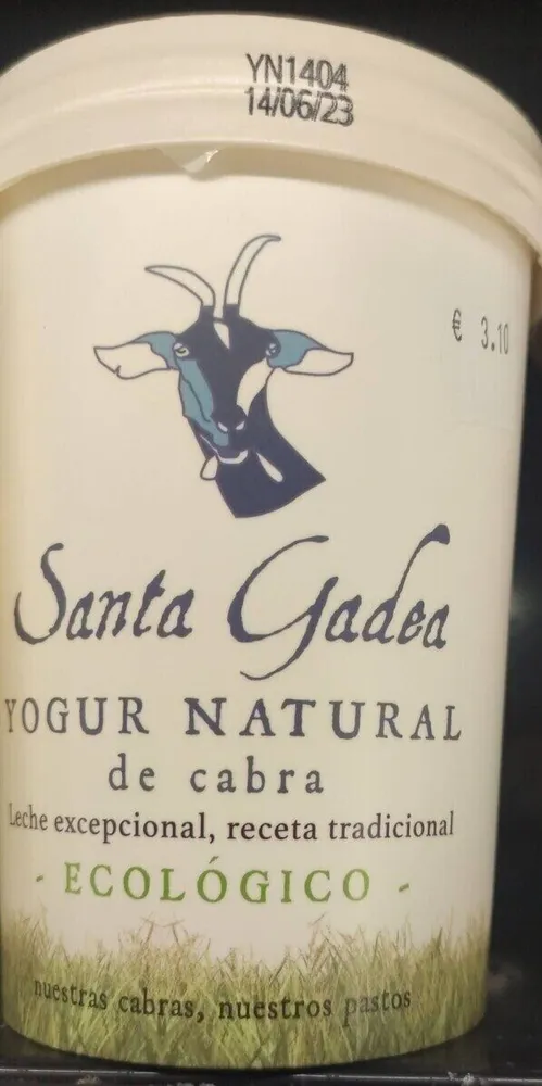 Yogur Natural de cabra ecolgico