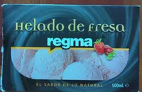 Helado de fresa