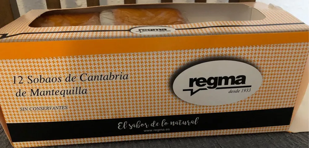 Sobaos de Cantabria de mantequilla