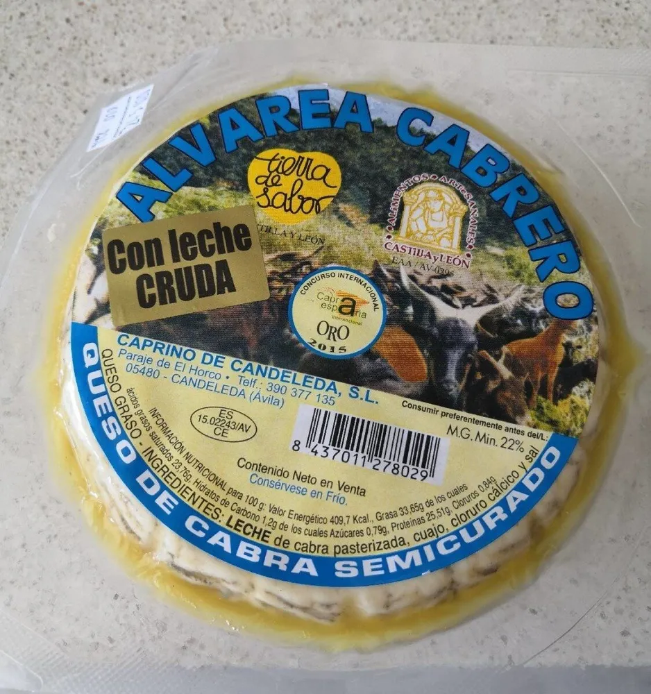 Queso de cabra semicurado