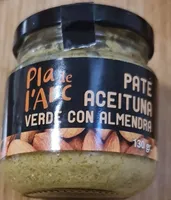 Paté aceituna Verde con almendra