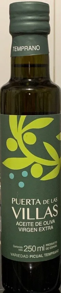 Aceite de oliva virgen extra temprano