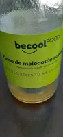 Zumo melocoton ecologico