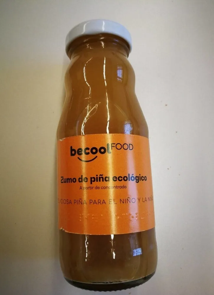 Zumo de piña ecológica