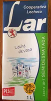Leche UHT semidesnatada de vaca