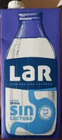 Leche entera sin lactosa