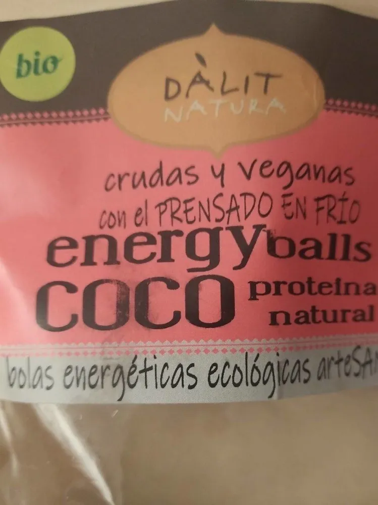Energy balls coco