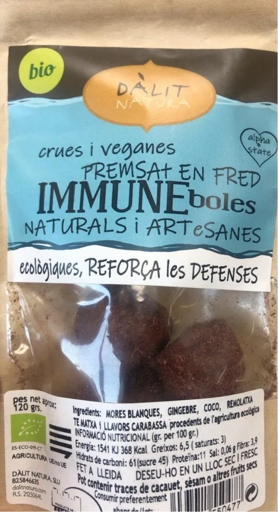 Bolas naturales