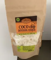 Coco chip deshidratadas, ecologicas