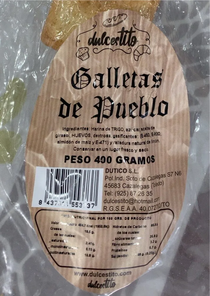 Galletas de pueblo