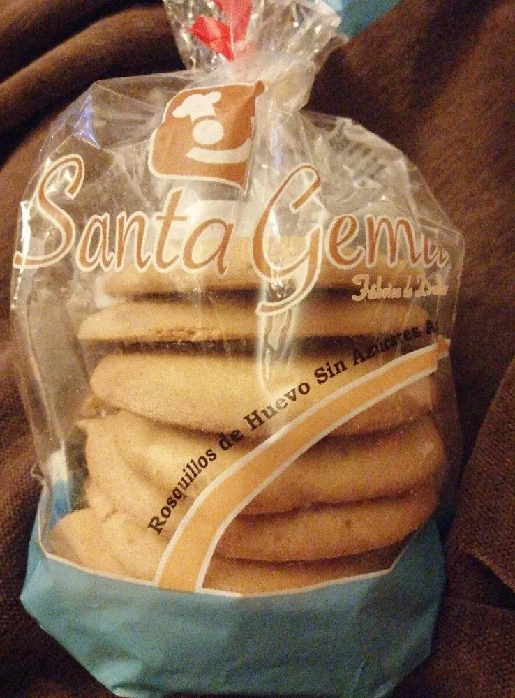Rosquillos de huevo sin azúcares añadidos Santa Gema