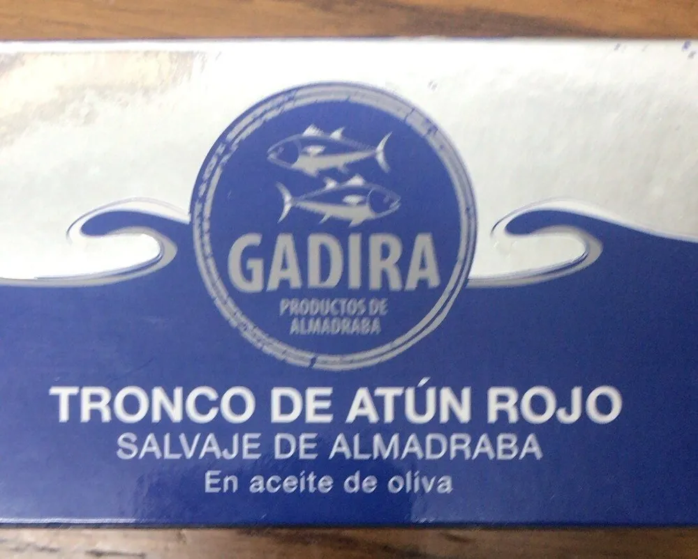 Tronco de atun rojo salvaje de almadraba