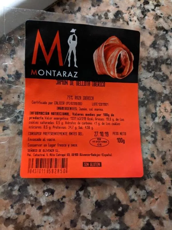Jamón de Bellota Ibérico