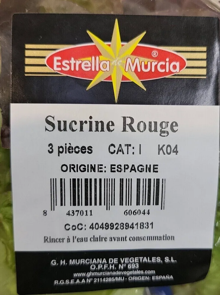 Sucrine rouge