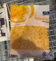 Queso cheddar rallado