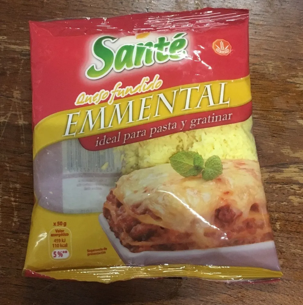 Emmental queso fundido