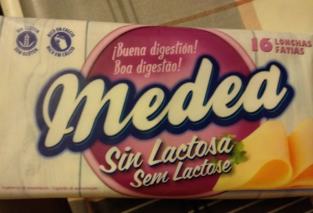 Queso lonchas sin lactosa
