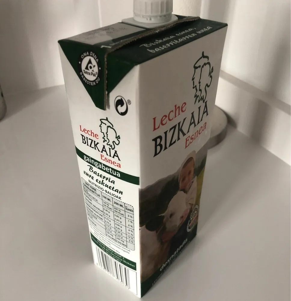 Leche desnatada