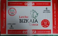 Leche Bizkaia entera