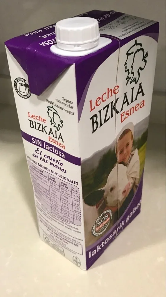 Leche sin lactosa