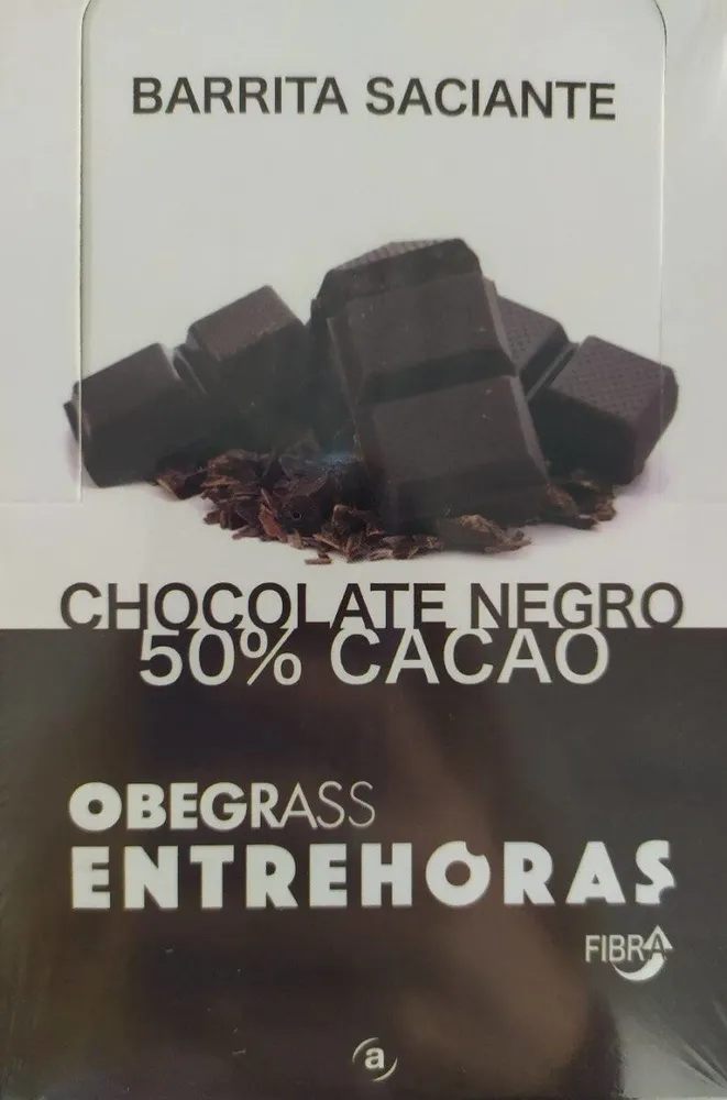 Obegrass entrehoras Chocolate Negro