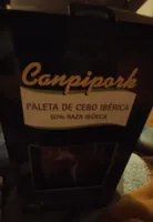 Paleta de cerdo ibérico