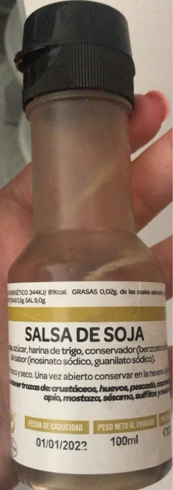 Salsa de soja