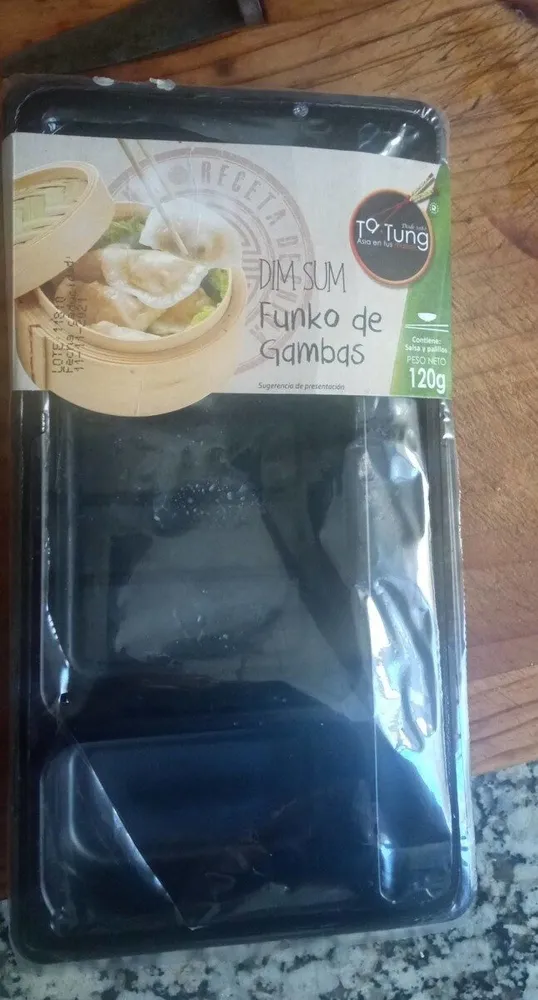 Dim sum funko de gambas