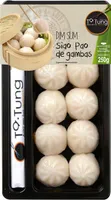 Dim sum siao pao de gambas
