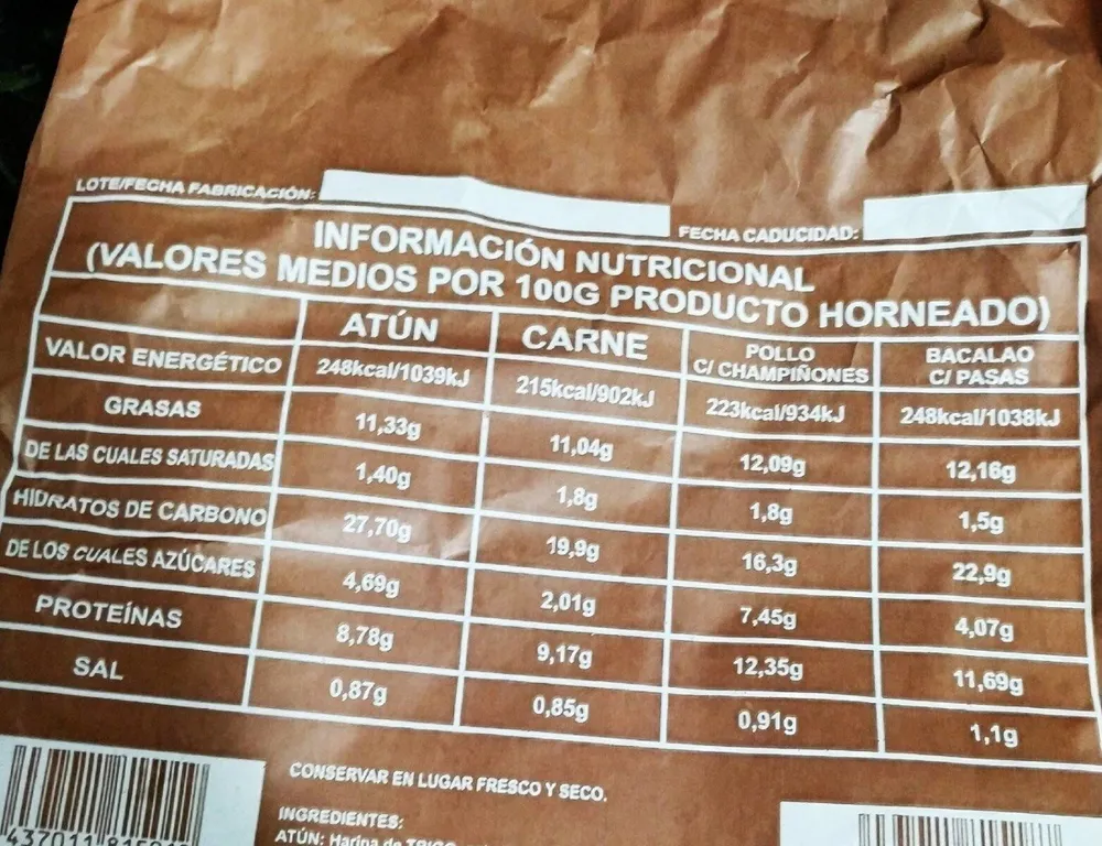 Empanada de atún