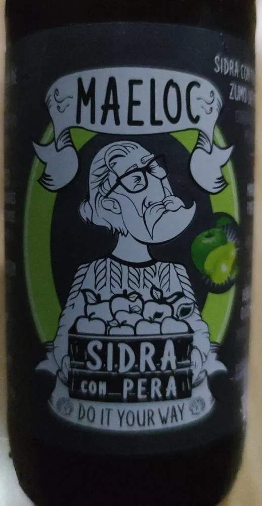 Sidra con pera