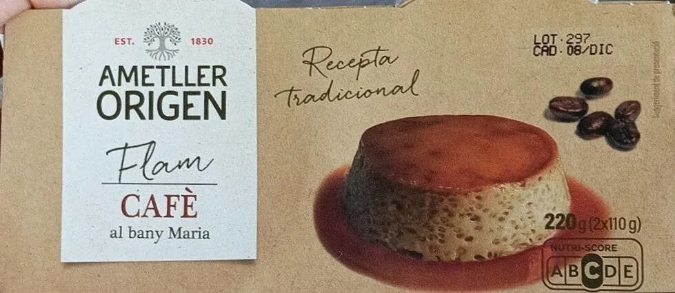 Flam de café