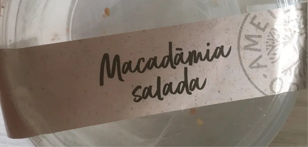 Macadamia salada