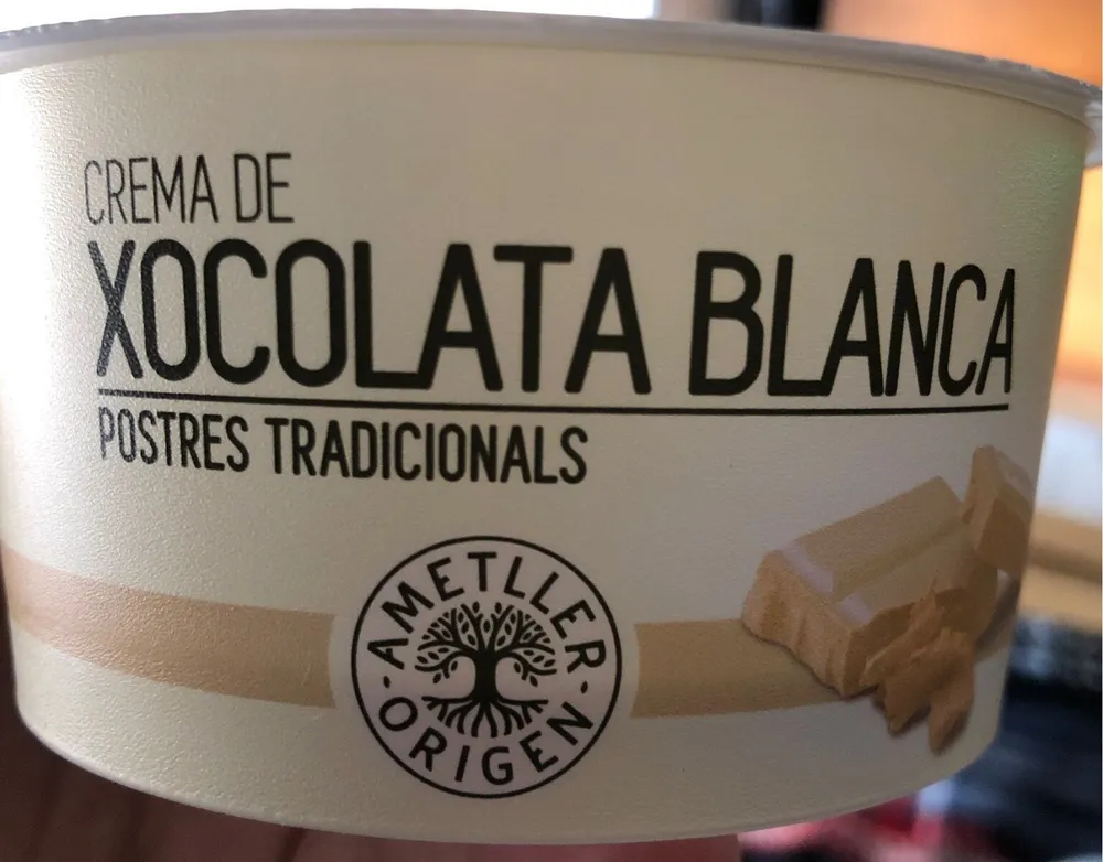 Crema de Xocolata blanca