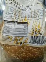 Pan hamburguesas
