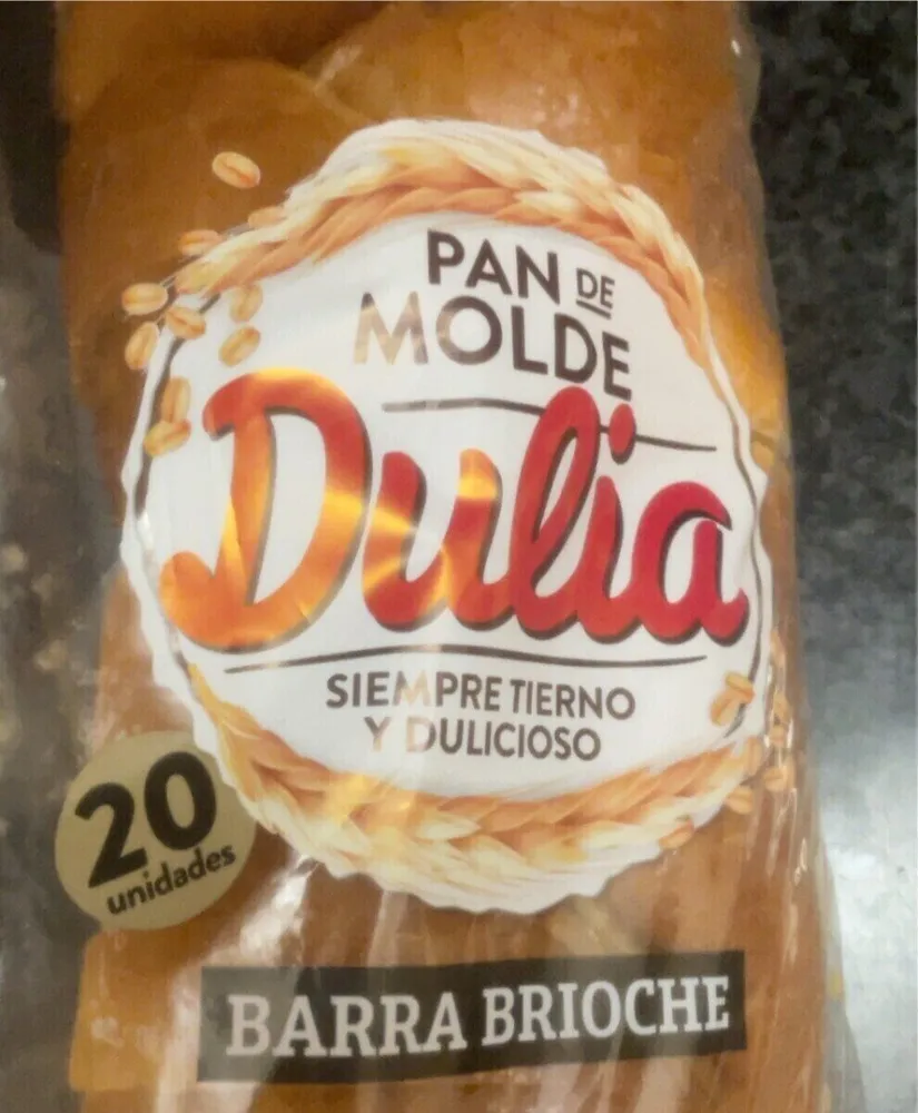 Pan de molde Barra Brioche