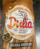 Pan de molde Barra Brioche