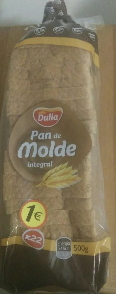 Pan de molde integral