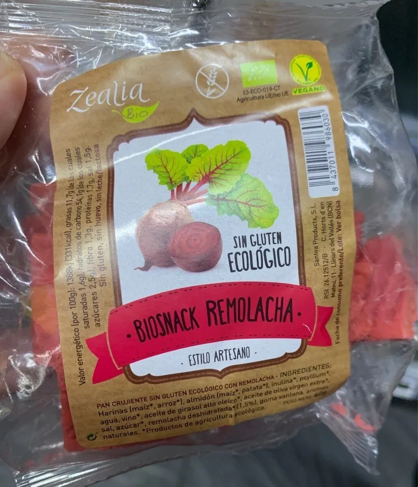 Biosnack remolacha