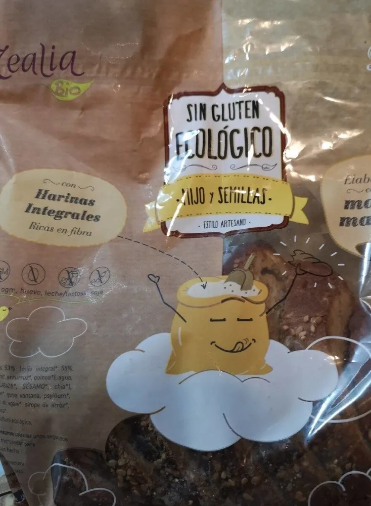 Pan mijo y semillas