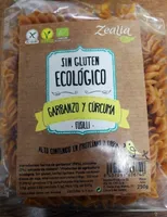 Fusilli garbanzo y cúrcuma